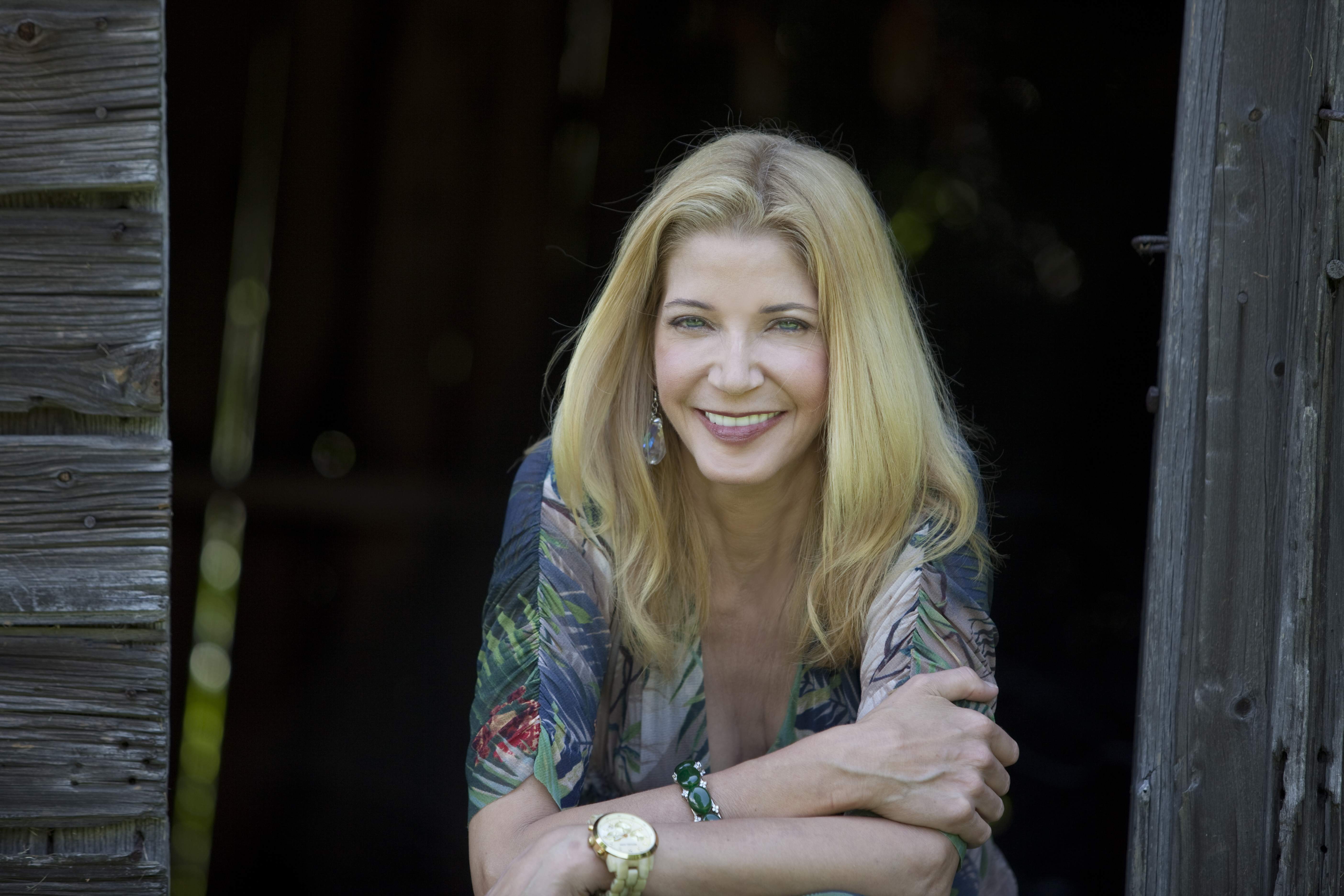 Candace Bushnell at home in Roxbury, Conn. June 2010