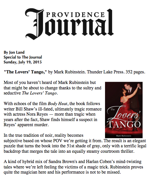 TLT Providence Journal review